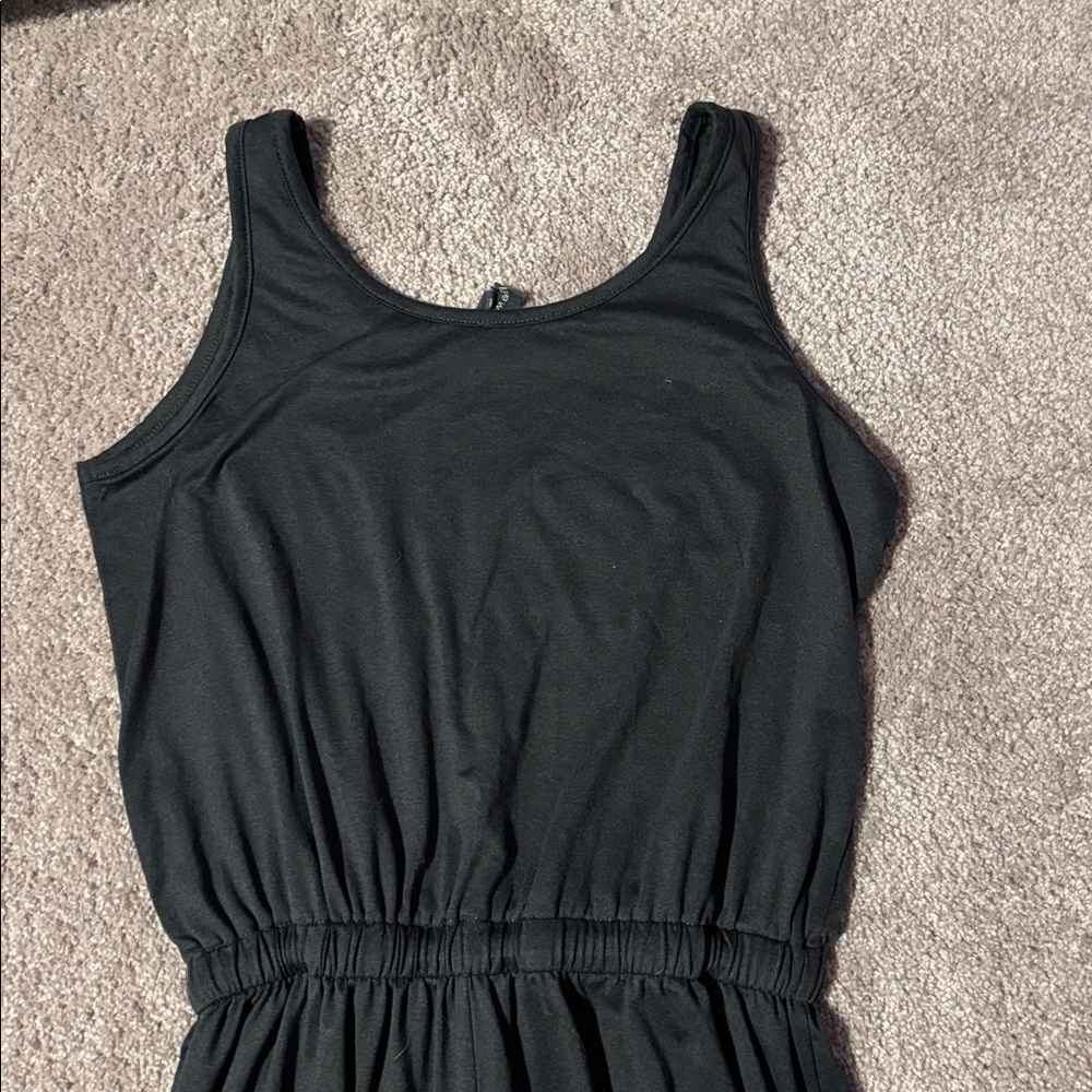 We Wander Dark Grey Jumpsuit - Picture 4 of 7